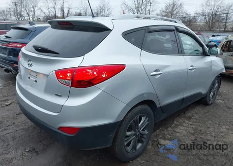 2014 Hyundai Tucson Se z USA, uszkodzony, nr VIN KM8JUCAG0EU856500